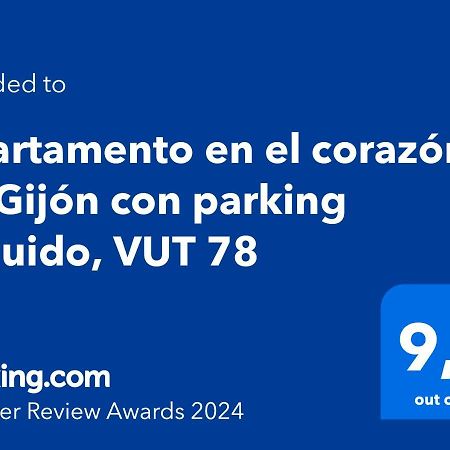 Apartamento En El Corazon De Gijon Con Parking Incluido, Vut 78 外观 照片