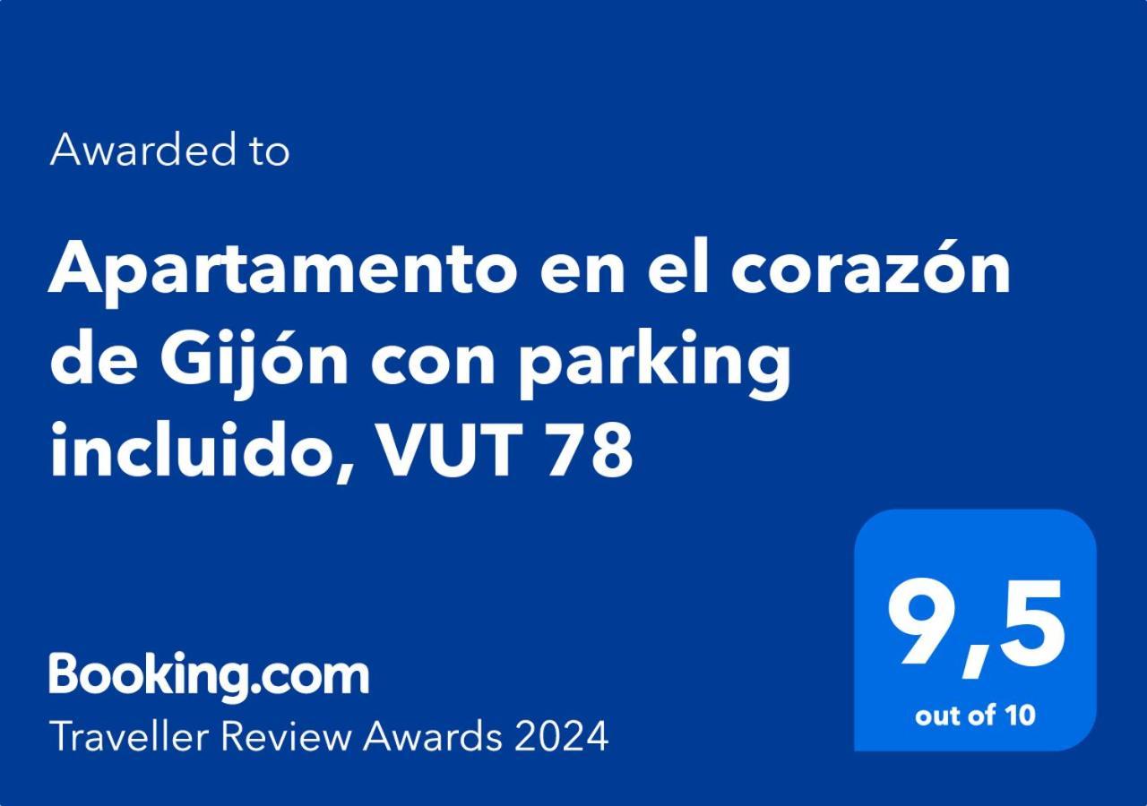Apartamento En El Corazon De Gijon Con Parking Incluido, Vut 78 外观 照片