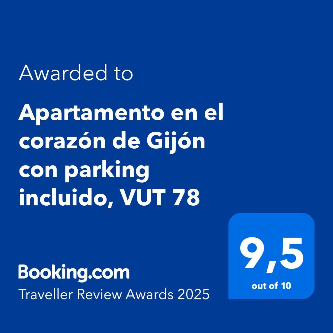 Apartamento En El Corazon De Gijon Con Parking Incluido, Vut 78 外观 照片